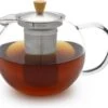 Verrerie Klarstein Théière Sencha - 1,3 Litre / 5-6 Tasses - Verseuse : Verre Borosilicaté (-30 ° C - 120 ° C) - Couvercle: Couvercle: Acier Inoxydable Avec Bouton En Bois 2 Verrerie Klarstein Théière Sencha - 1,3 Litre / 5-6 Tasses - Verseuse : Verre Borosilicaté (-30 ° C - 120 ° C) - Couvercle: Couvercle: Acier Inoxydable Avec Bouton En Bois -Chauffe Soldes 1200x1091