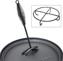 Klarstein Galloway Dutch Oven 12.0 - Marmite - Poêle à Barbecue Avec Couvercle - Fonte 11 Klarstein Galloway Dutch Oven 12.0 - Marmite - Poêle à Barbecue Avec Couvercle - Fonte -Chauffe Soldes 1200x1177