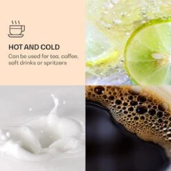 Carafe En Verres Klarstein Bambuswald Avec Couvercle En Bambou - Carafe à Eau 1 L - Bouteille - Verre Borosilicaté - Bande Décorative Avec Poignée -Chauffe Soldes 1200x1200 21