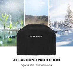 Housse De Barbecue Klarstein Tomahawk - Housse De Barbecue - 30 % Polyester / 70 % PVC - Résistant à L'eau - 148 X 101 X 62 Cm (LxHxP) -Chauffe Soldes 1200x1200 64