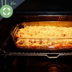 Plat De Cuisson Klarstein - Verre Robuste - Polyvalent - Peut Supporter Une Chaleur Jusqu'à 250 °C - Passe Au Lave-vaisselle -Chauffe Soldes 1200x1200 7