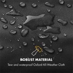 Housse De Protection De Klarstein De Bœuf Klarstein , Housse De Barbecue, Résistant Aux Intempéries, Surface Lavable, Toile Oxford Noire -Chauffe Soldes 1200x1200 91