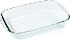 Plat De Cuisson Klarstein - Verre Robuste - Polyvalent - Peut Supporter Une Chaleur Jusqu'à 250 °C - Passe Au Lave-vaisselle
