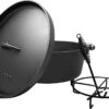 Klarstein Galloway Dutch Oven 12.0 - Marmite - Poêle à Barbecue Avec Couvercle - Fonte -Chauffe Soldes 1200x863