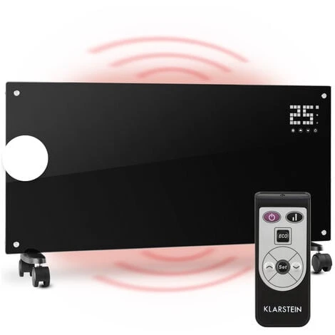 Bornholm Radiateur à Convection 2000 W Menu LCD 2 Niveaux De Chauffage Noir 3 Bornholm Radiateur à Convection 2000 W Menu LCD 2 Niveaux De Chauffage Noir