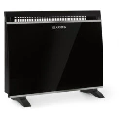 Gotland Radiateur Convecteur En Verre 600W 900W 1500W - Noir