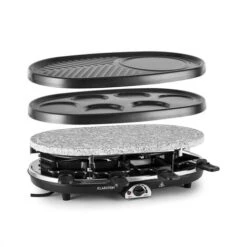All-U-Can-Grill Raclette 4 En 1 Pancake, Crêpe, Plaque Chauffante 8 Personnes
