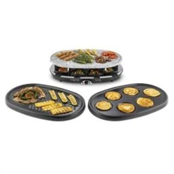 All-U-Can-Grill Raclette 4 En 1 Pancake, Crêpe, Plaque Chauffante 8 Personnes -Chauffe Soldes 12992002 4