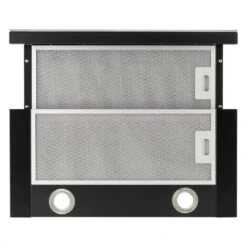 Vinea Hotte Murale Escamotable Plate 60cm 610m³/h Classe A - Noir -Chauffe Soldes 12992188 3