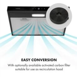 Contempo Neo Hotte Aspirante Casquette 60 Cm 175m³/h Inox Acrylique No 9 Contempo Neo Hotte Aspirante Casquette 60 Cm 175m³/h Inox Acrylique No -Chauffe Soldes 12992398 3