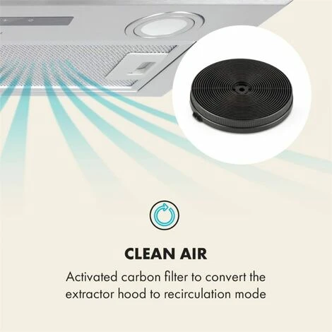 Set 2 Filtres à Charbon Actif Pour Hotte Murale Paolo Ø18,5 Cm 4 Set 2 Filtres à Charbon Actif Pour Hotte Murale Paolo Ø18,5 Cm - Image 2