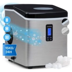 Mr. Black-Frost Machine à Glacons 150W Acier 15kg
