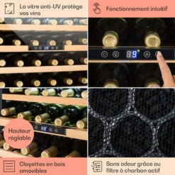 Vinsider 24 Réfrigérateur à Vin Encastrable Uno 24 Bouteilles 57 Litres -Chauffe Soldes 13732755 5