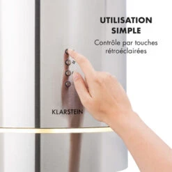 Tron Ambience Hotte Aspirante En îlot Ø 38 Cm Mode Recirculation 540 M³/h LED - Inox -Chauffe Soldes 13733223 5