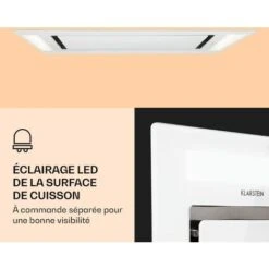 Remy Hotte De Plafond 90 Cm 619 M³/h 230W 3 Vitesses Télécommande -Chauffe Soldes 13733281 3