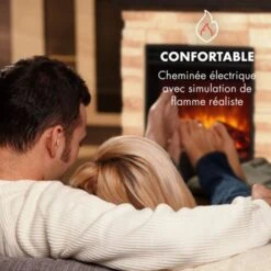 Kaprun Cheminée électrique 1800W Décor Pierre Polystone Télécommande 9 Kaprun Cheminée électrique 1800W Décor Pierre Polystone Télécommande -Chauffe Soldes 14172826 3