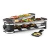 Tenderloin 100 Raclette-grill 1200W 8 Personnes 2x Plaques En Pierre Naturelle -Chauffe Soldes 14753017 1