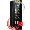 Shiraz 12 Slim Uno Cave à Vin 32l/12fl. Touch 85 W 5-18 °C LED -Chauffe Soldes 18135685 1