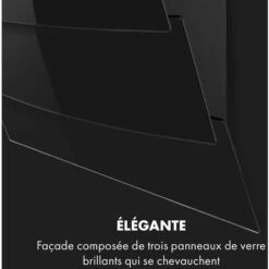 Antonia Hotte Murale 90cm 350m³/h Panneau Tactile Classe B Noir -Chauffe Soldes 20110810 4