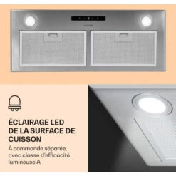 Paolo Hotte Aspirante Encastrable 72 Cm CEE : A 593 M³/h -Chauffe Soldes 22845276 3