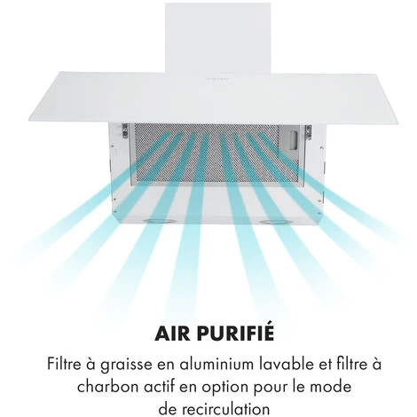 Laurel 60 Hotte Murale Aspirante 60cm 350 M³/h Classe B - Blanche 7 Laurel 60 Hotte Murale Aspirante 60cm 350 M³/h Classe B - Blanche - Image 5