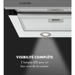 Mariana 90 Hotte Plate Aspirante 90cm 500 M³/h LED - Blanche 11 Mariana 90 Hotte Plate Aspirante 90cm 500 M³/h LED - Blanche -Chauffe Soldes 22845330 5