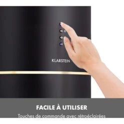 Tron Ambience Hotte îlot Aspirante Ø 38 Cm 540 M³/h Classe A - Noire -Chauffe Soldes 22845366 5