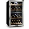 Vinamour 45D Cave à Vin 2 Zones 118L/ 45 Bouteilles - Classe A - Inox -Chauffe Soldes 22845368 1
