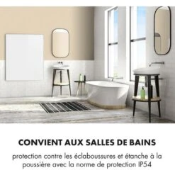 Wonderwall Air 120 Radiateur Infrarouge 120 X 100 Cm 1200 W Installation Murale Blanc 10 Wonderwall Air 120 Radiateur Infrarouge 120 X 100 Cm 1200 W Installation Murale Blanc -Chauffe Soldes 22845373 4