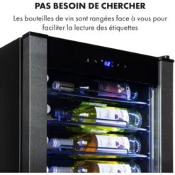Vinomatica 36 Uno Cave à Vin 95 L Panneau De Commande Tactile 85 W 4-18 °C -Chauffe Soldes 22845411 3