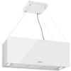 Kronleuchter XL Hotte îlot Aspirante 90cm 590m³/h LED Classe A Blanc -Chauffe Soldes 22845431 1