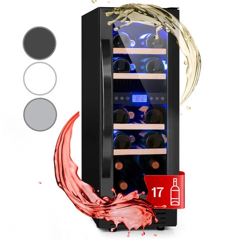 Vinovilla 17 Cave à Vin Duo Encastrable 53 L 17 Bouteilles 3 Couleurs Porte Vitrée 3 Vinovilla 17 Cave à Vin Duo Encastrable 53 L 17 Bouteilles 3 Couleurs Porte Vitrée