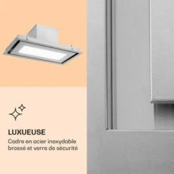 Remy Brilliant Edition Hotte D'îlot 90 Cm 609 M³/h CEE A LED Verre -Chauffe Soldes 28453009 5