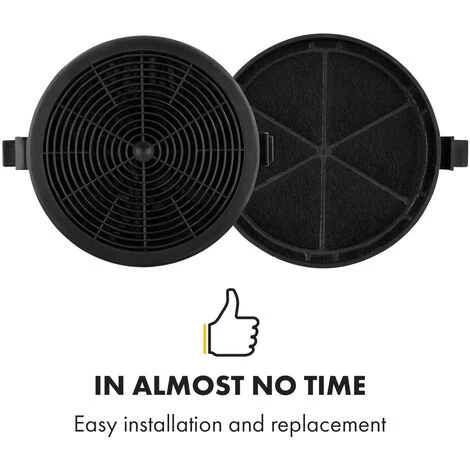 Sofia Filtres à Charbon Actif Pour Hottes Aspirantes 2 X Filtres Recyclage D'air 5 Sofia Filtres à Charbon Actif Pour Hottes Aspirantes 2 X Filtres Recyclage D'air - Image 3