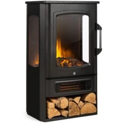 Bormio Panorama Cheminée électrique Thermostat 1000/2000 W