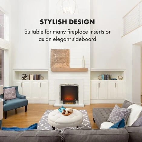 Studio Frame II Boîtier De Cheminée MDF Décoration Marbre 4 Studio Frame II Boîtier De Cheminée MDF Décoration Marbre - Image 2