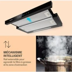 Mariana Neo 60 Capot Hotte Casquette 60 Cm 640 M³ / H D'extraction D'air LED -Chauffe Soldes 42753362 5