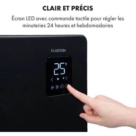 Bansin Smart 1500 Radiateur à Convection 1500 W Contrôle Par Application 5 Bansin Smart 1500 Radiateur à Convection 1500 W Contrôle Par Application - Image 4