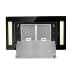 Remy Set Hotte Aspirante 90cm 230W 620 M³/h Noire + 2 Filtres Recyclag -Chauffe Soldes 47263900 4