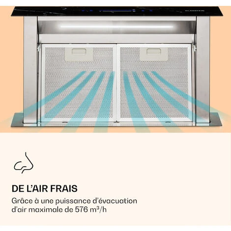 Hotte Aspirante Royal Flush Eco 60 cm 576 m³/h A+ 6 Hotte Aspirante Royal Flush Eco 60 cm 576 m³/h A+ - Image 4