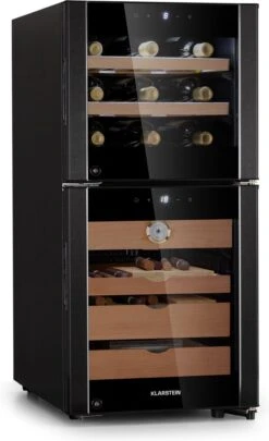 Cave à Cigares Et Cave à Vin El Dorado 89 Touch 89 Litres LED 17 Cave à Cigares Et Cave à Vin El Dorado 89 Touch 89 Litres LED -Chauffe Soldes 732x1200