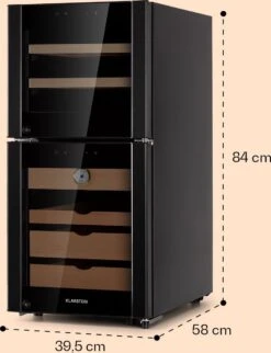 Cave à Cigares Et Cave à Vin El Dorado 89 Touch 89 Litres LED 19 Cave à Cigares Et Cave à Vin El Dorado 89 Touch 89 Litres LED -Chauffe Soldes 920x1200