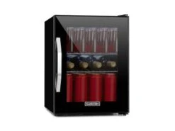 Klarstein Beersafe M Onyx Réfrigérateur 35 Litres , 42 Db , éclairage Led , Porte Verre