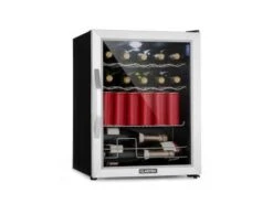 Beersafe XL Mix It Edition Réfrigérateur Mini-bar 60L - Porte Vitrée Noir