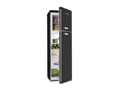 Audrey Retro Combiné Réfrigérateur Congélateur 194 / 56 Litres A++ - N - Klarstein 3 Audrey Retro Combiné Réfrigérateur Congélateur 194 / 56 Litres A++ - N - Klarstein